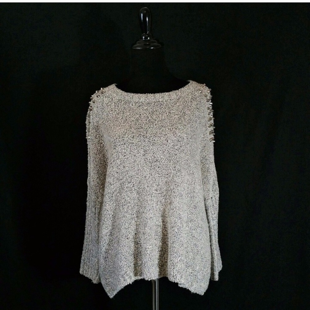 Forever 21 Studded Sweater